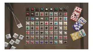 Trying out all 72 mechanical keyboard switches! (ASMR)