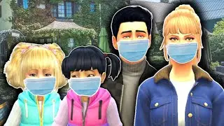 ANI and ONA sims 4 QUARANTINE ROUTINE at CHRISTMAS We go shopping, we skate