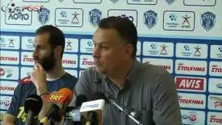Νίκη Βόλου - Κέρκυρα 1-0 | Συνέντευξη τύπου