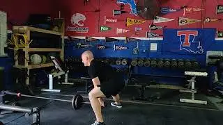 Landmine Ice Skater Lunges