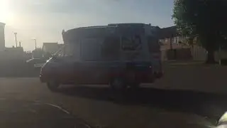 Local Mr Whippy ice cream van playing greensleeves