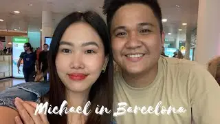Michael is finally in Barcelona + First dinner date