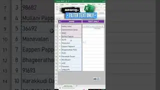 How to split and Extract text from data columns in Excel | Excel Malayalam |