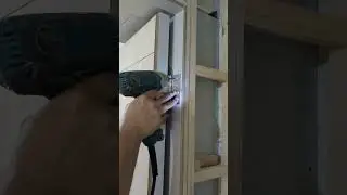 do it yourself!  Door hinge installation tips Workman0801 #woodworking #diy #tools #tips #shorts