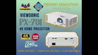 PX701-4K VIEWSONIC 4K, 3200 Lumens home Projector