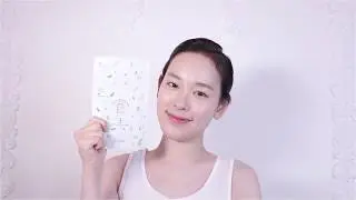How to apply A By Bom 2 Step Ultra Cool Leaf Mask