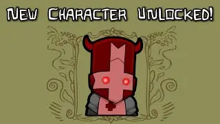 I Unlocked The Crimson Knight In Castle Crashers…