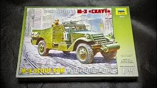 Бронетранспортер М-3 СКАУТ | Обзор и сборка | Звезда 1/35