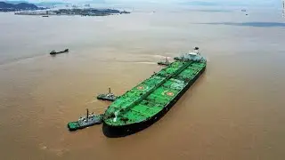 China is storing an epic amount of oil at sea. Here's why
