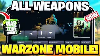 All Weapons + Loadouts in Warzone Mobile | BEST Guns in Warzone Mobile | Warzone Mobile