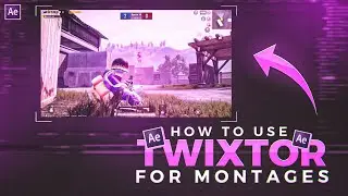 TWIXTOR Tutorial / Super Slow Motion PUBG MOBILE Montage / After Effect Tutorial For Beginners