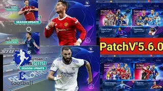 Pesmobile New Patch v'5.6.0 UFFA Champions League Pes 2021 Mobile 👇Link👇