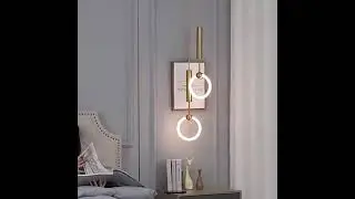 Modern LED Ring Chandelier Video