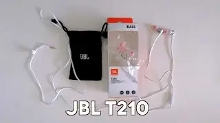 [Unboxing] Earphones JBL T210