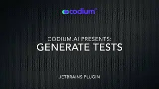 Generate test suite with CodiumAI for JetBrains