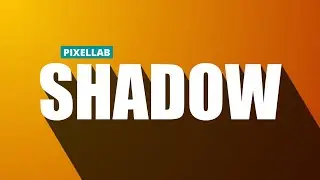 Text Shadow Effect In Pixellab | Pixellab Tutorial | BeEditing