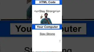 How to underline text in HTML 