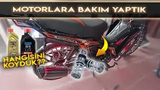 Sniper pro x yağ değişimi ve basamak montajı / cup motor