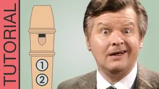 Benny Hill Theme (Yakety Sax) - Recorder Tutorial (MEME Song)
