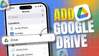 How to Add Google Drive To Files App on iPhone | Access Google Drive From iOS Files App