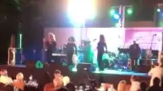 SCHERRIE PAYNE & LYNDA LAURENCE, Former Ladies of THE SUPREMES in Doha, Qatar 2013 w/JOYCE VINCENT