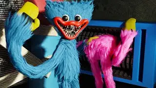 Kissy Missy Stuck in the Grinder - Poppy Playtime: Chapter 3