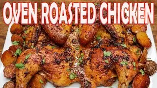 OVEN-BAKED CHICKEN AND POTATOES RECIPE | ROASTED CHICKEN AND POTATOES | COOKING WITH CLAIRE