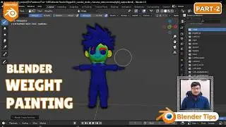 Blender Weight Painting Tutorial – Master Smooth Deformations & Rigging!