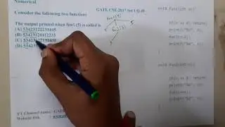 GATE CSE 2017 SET 1 Q 49 || C PROGRAMMING  ||Data Structure || GATE Insights Version: CSE
