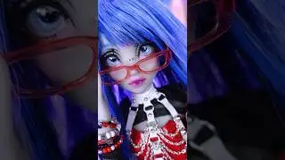 I Made my own GHOULIA! #art #custom #bjd #doll #artist #monsterhigh  #bjddoll #scene
