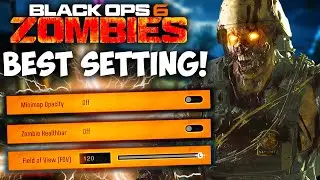 THE BEST SETTING IN BLACK OPS 6 ZOMBIES! HUD, MOVEMENT & MORE