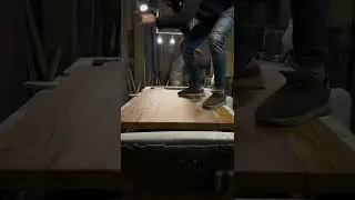 Покраска столешницы из дуба 🔝