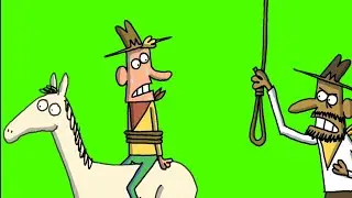 Green Screen Cartoon Animation.Funny Cartoon clip.Green Screen Cartoon video.Cartoon Maker.