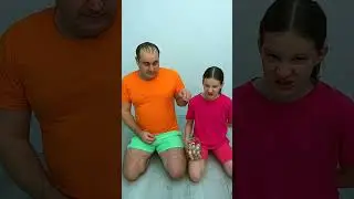 Cute kid pranks dad!OMG 🐶