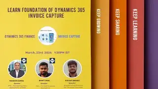 Learn foundation of Dynamics 365 Invoice Capture