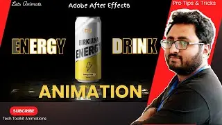 From Basics to Advanced: Energy Drink Ad Design in After Effects