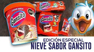 PROBANDO LA NIEVE SABOR GANSITO MARINELA