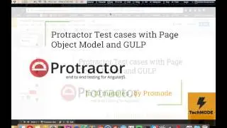 Learning Protractor Series : Part 2 Running Test cases with Page Object Model and Gulp
