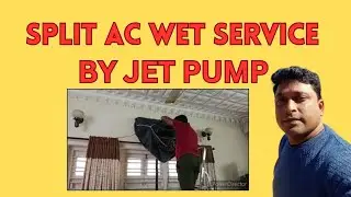 split ac wet service #split ac service #ac service