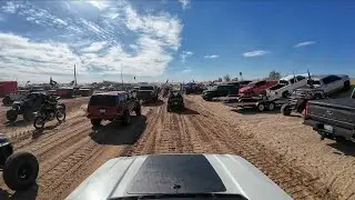 Side By Side Crash / Super Busy Halloween Weekend Glamis California 2024  4K