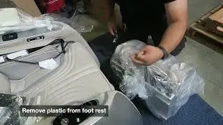 Ogawa Master Drive Duo Massage Chair Assembly Guide