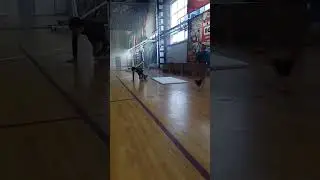 Эстафета с элементами волейбола
