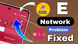 Bsnl Sim Network Problem ❓ bsnl net problem | bsnl sim e network problem | bsnl 4g not working