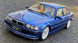 Unboxing 1/18 OttOmobile Alpina BMW E38 B12 