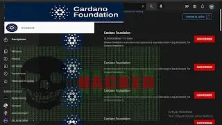 RECUPERAR CANAL HACKEADO POR CARDANO FOUNDATION