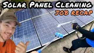 $400 in 1 hour  Cleaning Solar Panels