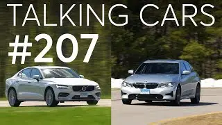 2019 BMW 330i and 2019 Volvo S60 Matchup | Talking Cars with Consumer Reports 