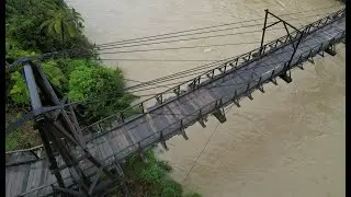Old Tauranga Bridge - by Drone