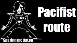 UNDERTALE - Sparing Mettaton ex | Pacifist route