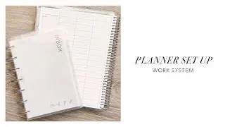 2021 Work Planner Set Up | HP Mini Discbound & Erin Condren Parent Planner